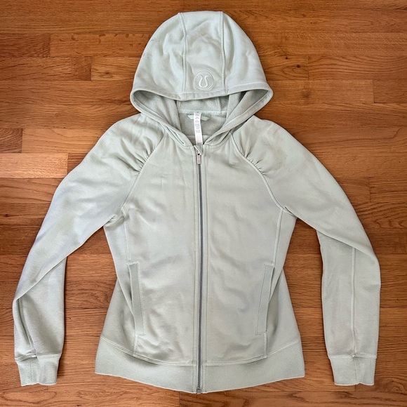 Lululemon Cool & Collected Jacket Women's Size 6 Full Zip Hoodie - Picture 1 of 11